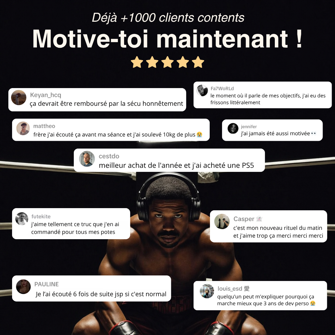 Speech de motivation